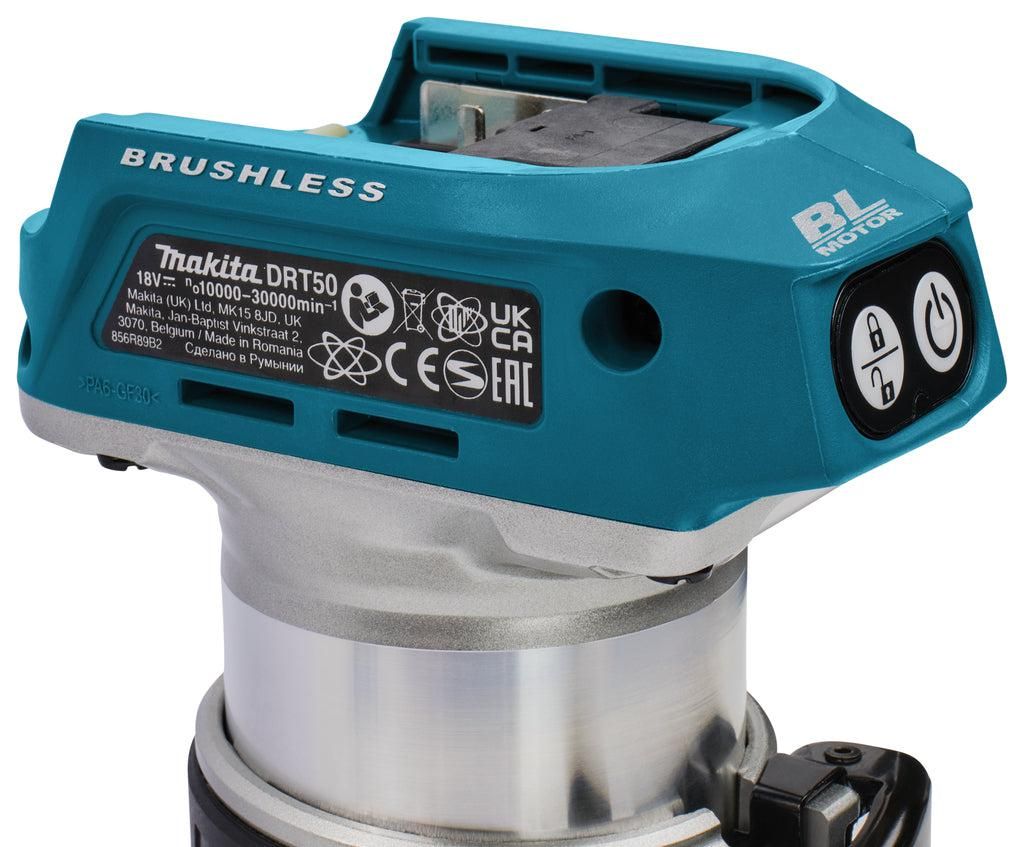 Makita DRT50Z Accu Kantenfrees 18V Basic Body