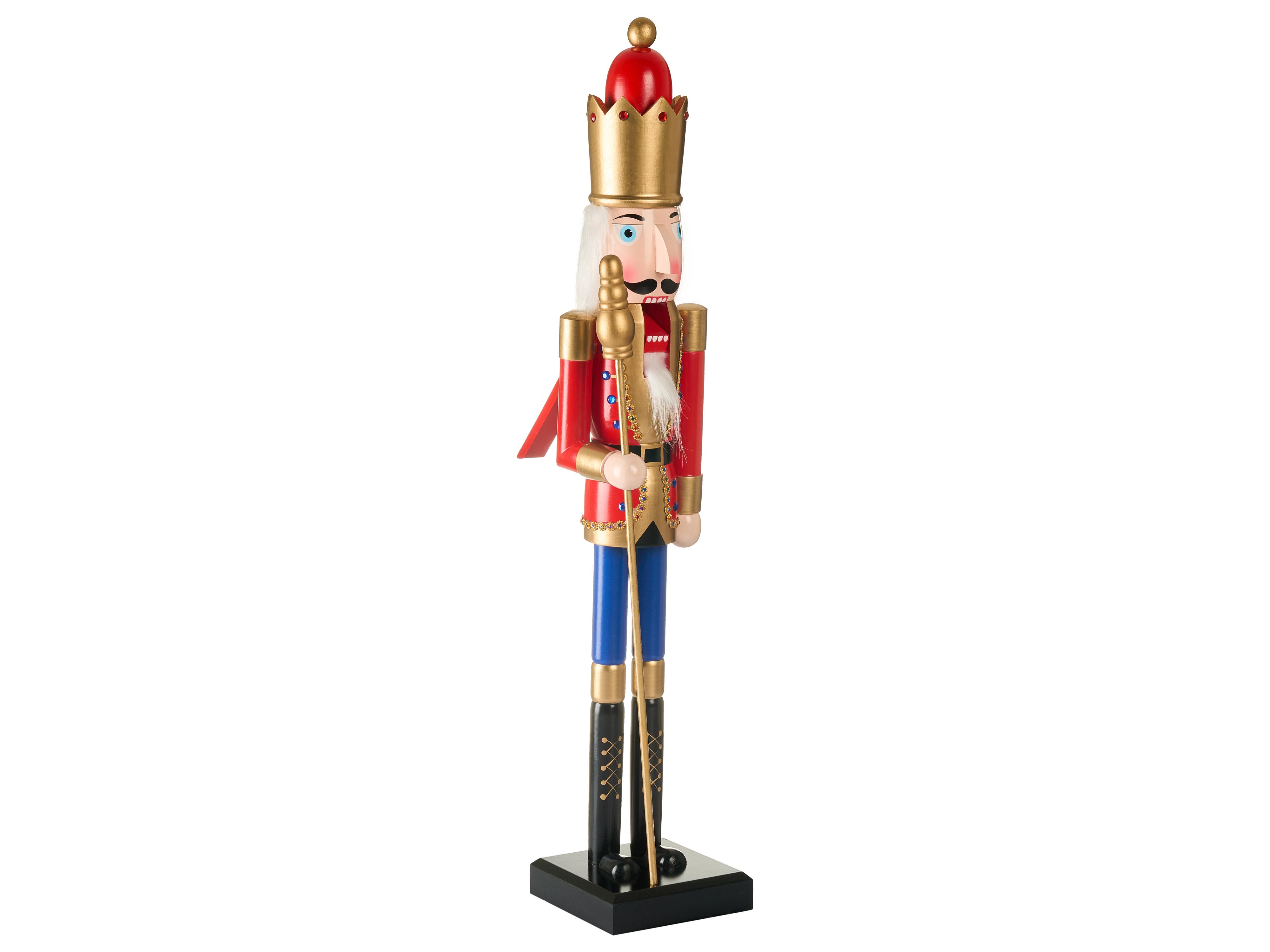 Figuur MALARAN Notenkraker 90 cm Rood