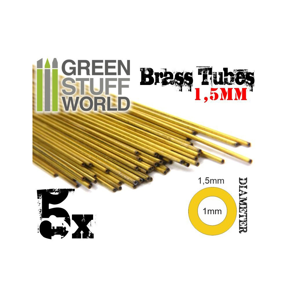Tubes de Laiton 1.5mm