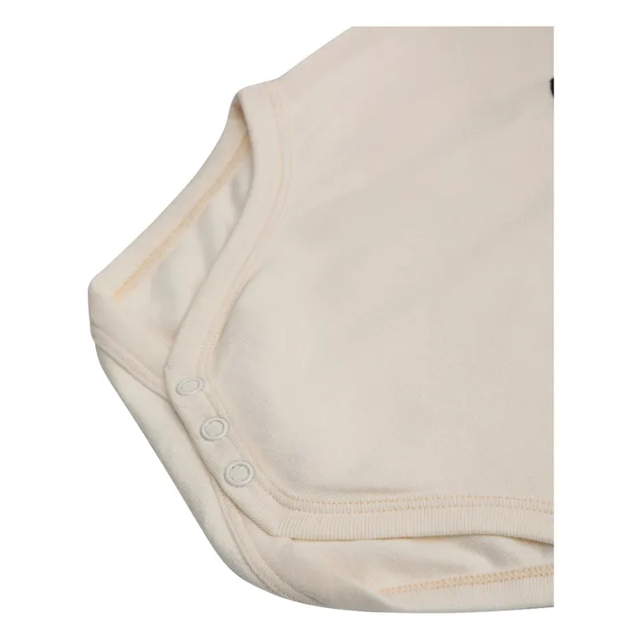 Bobo Choses Body Coton Bio Tambour | Beige