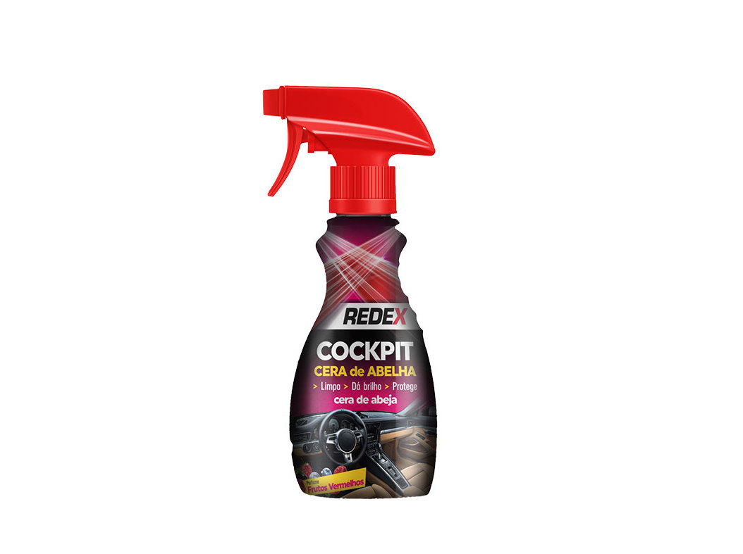 COCKPIT CERA ABELHA PERFUME FRUTOS VERMELHOS REDEX 200ML