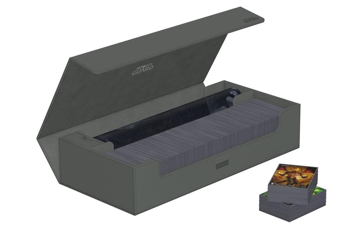 Kartenbox XenoSkin Superhive 550+ GrauHochwertige Box für Sammelkarten in Standardgrösse