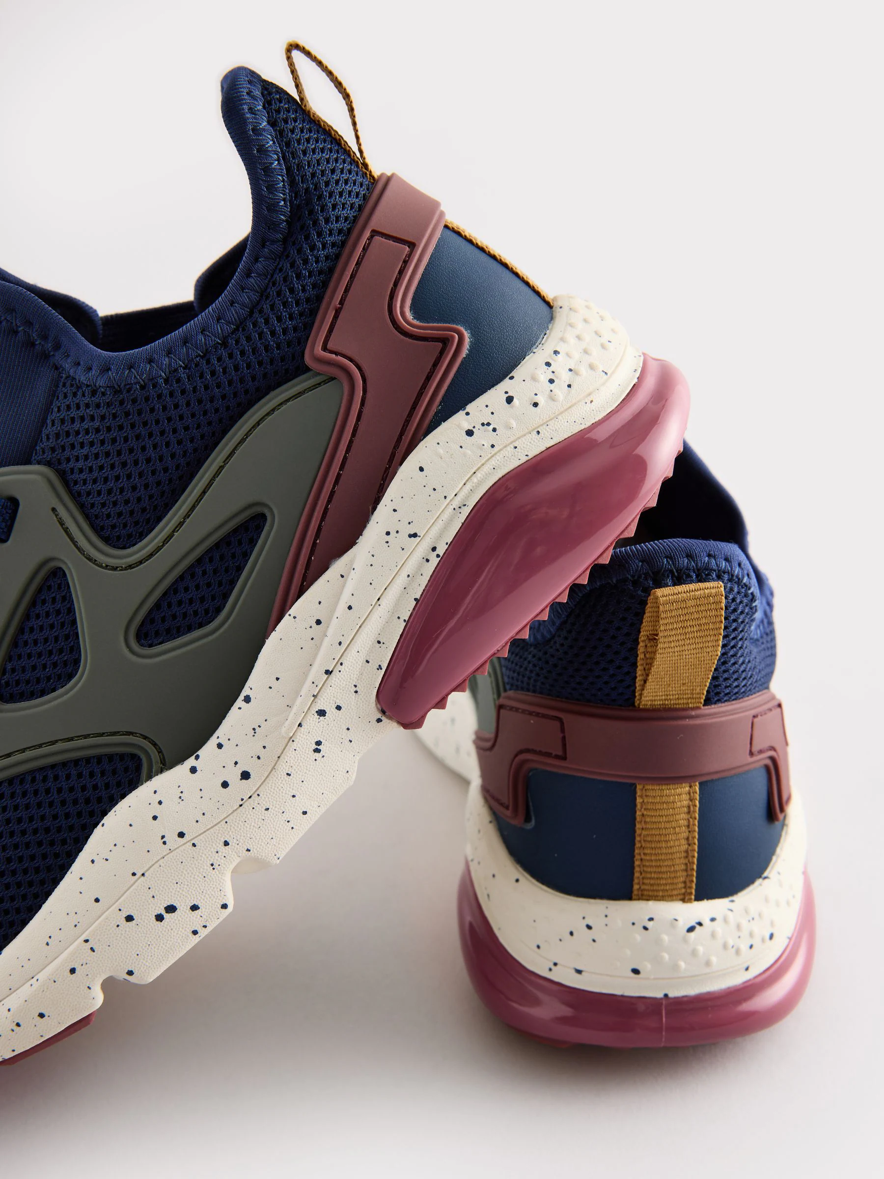 Marineblauw - Elastische sportschoenen