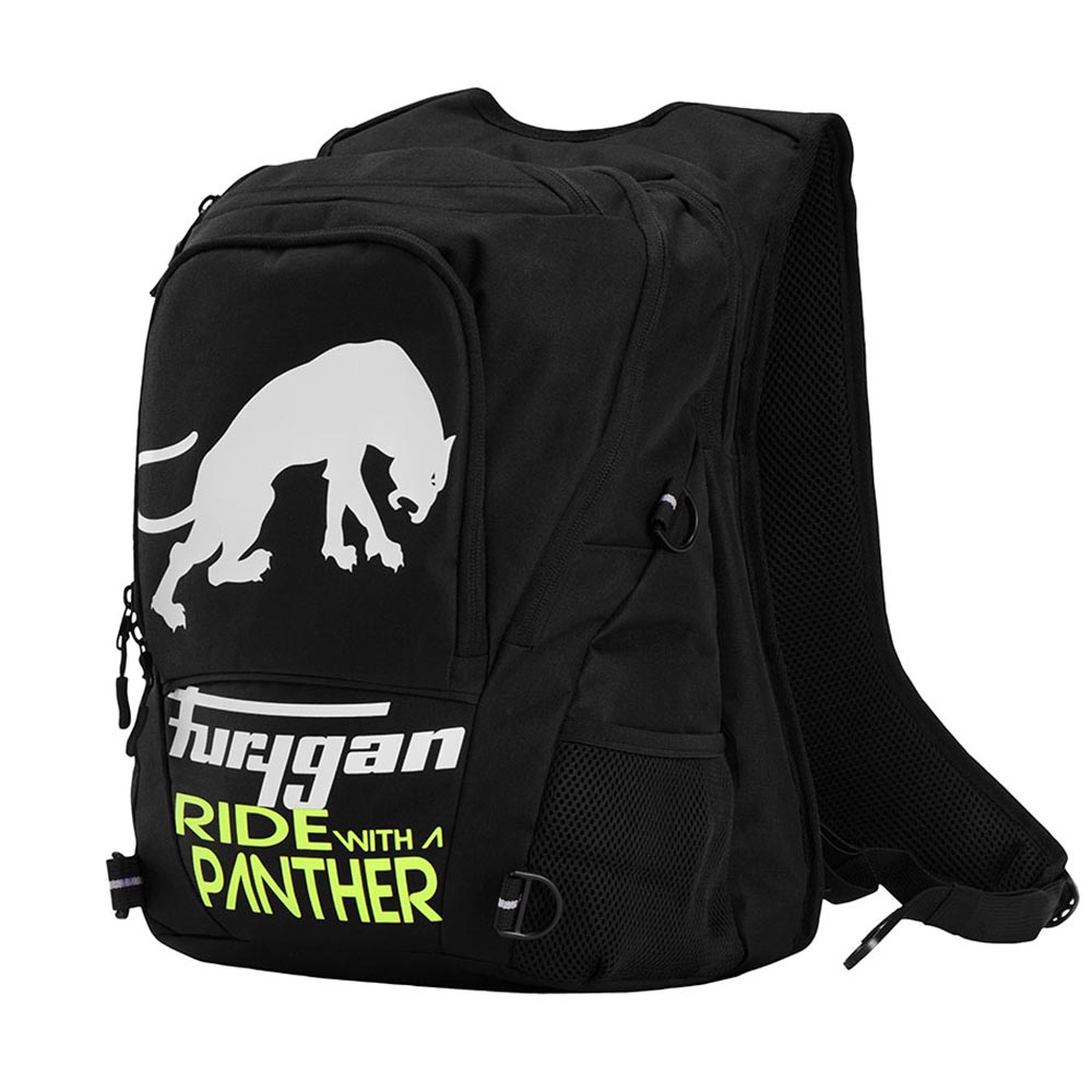 Furygan - Sac à dos Thunder Evo 2 Noir / Jaune fluo