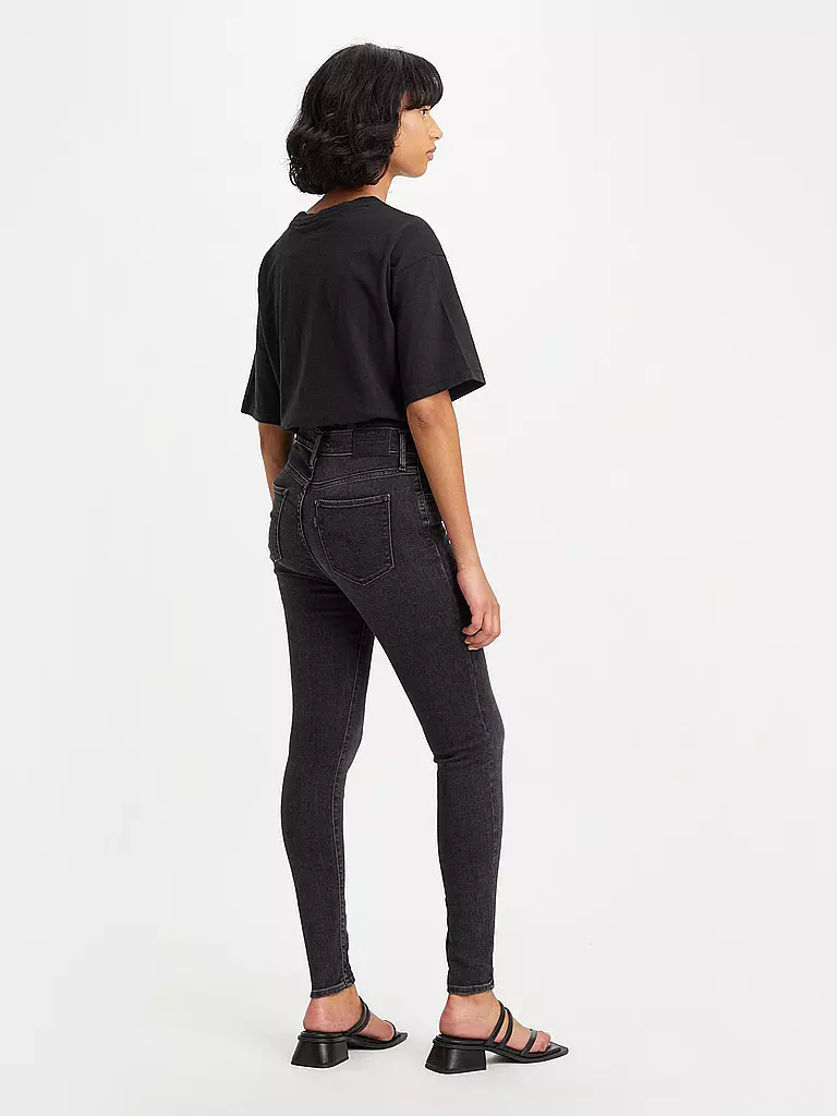 LEVI'S® Highwiast Jeans 720 HIRISE SUPER SKINNY schwarz