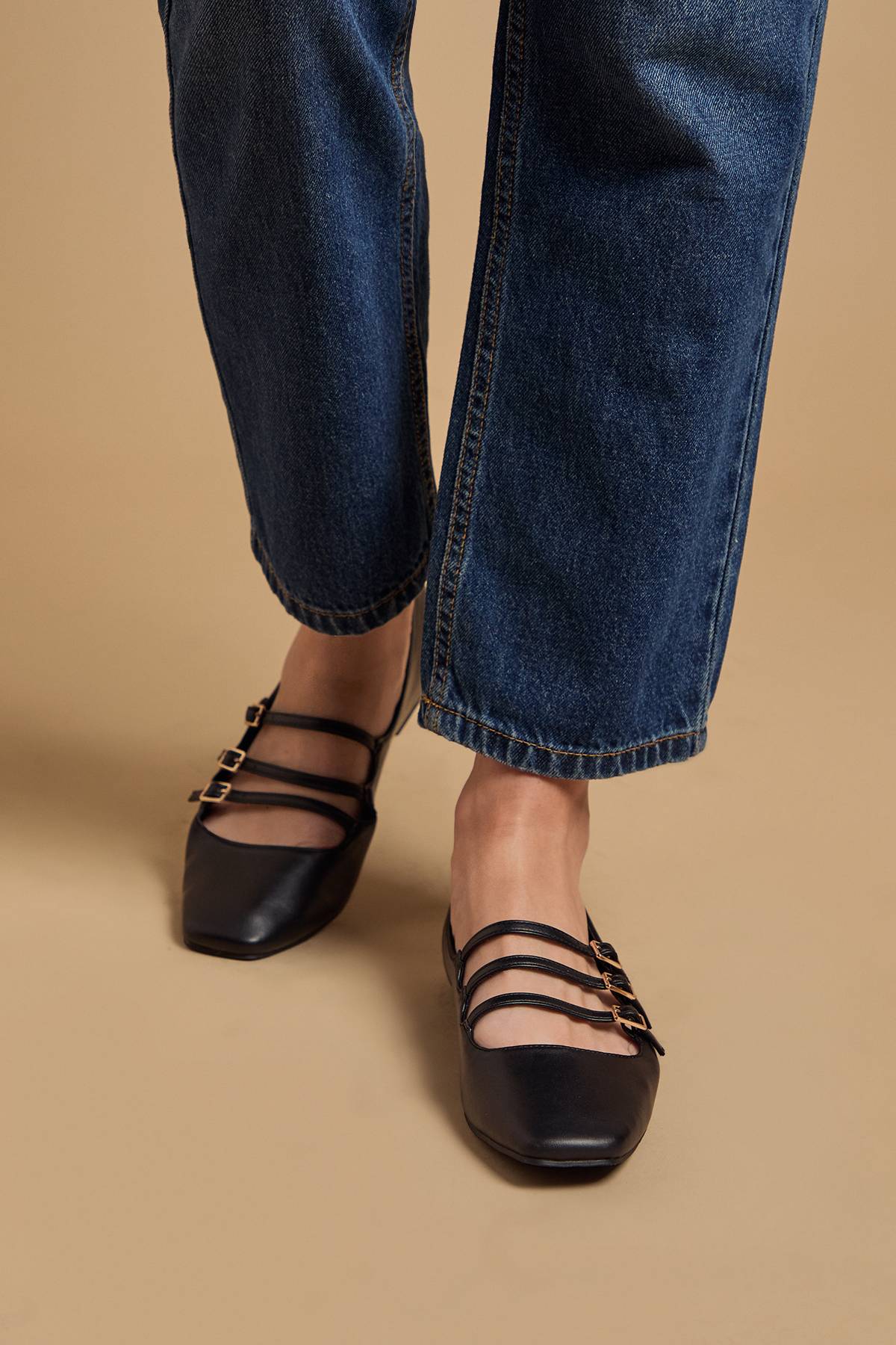 Oasis Ballerines Mary Jane Multiples Madalena en Synthétiquecuir