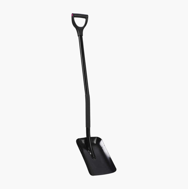 Byggskyffel, ergonomisk, 122 cm