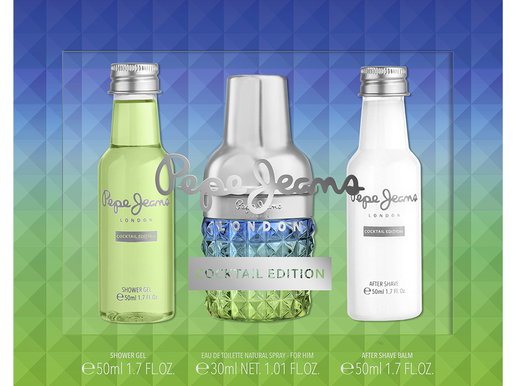 PPJ COCKTAIL FOR HIM GIFT SET EDT 30ML     SH GEL 50ML   AFT