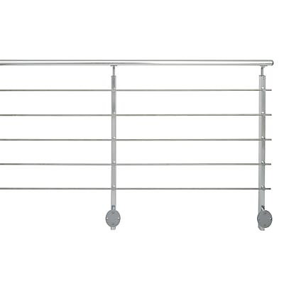 Pack balustrade Inoline alu latéral Kordo