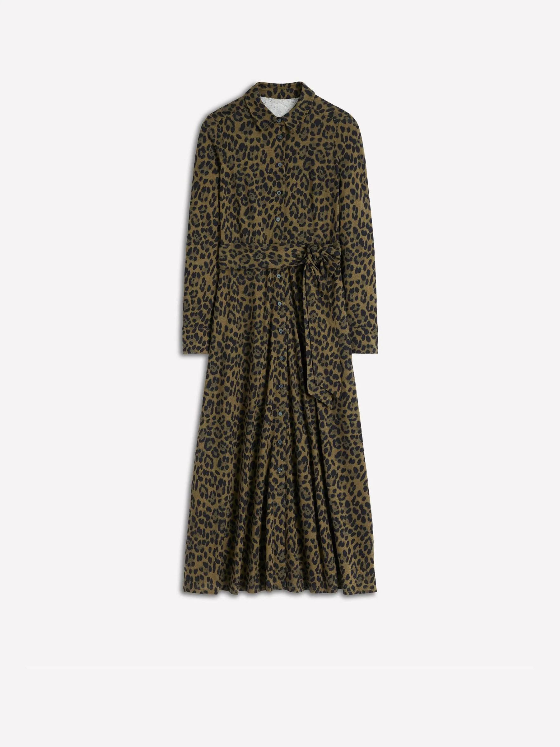 Groen - Boden Marcia Jersey Shirt Dress