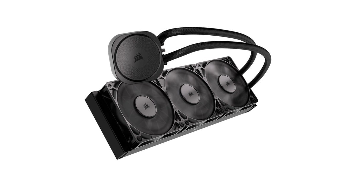 CorsairNAUTILUS 360 RS waterkoeling  (Zwart, 4-pins PWM fan-connector)