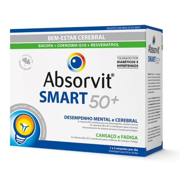 Farmodietica Absorvit Smart 50  30 Ampolas