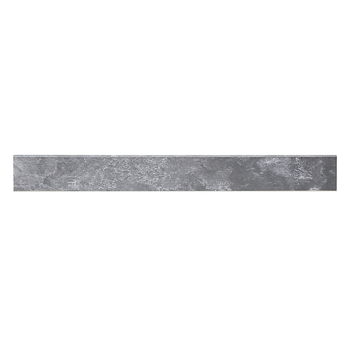 Plinthe anthracite 8 x 60 cm Shaded (vendue à la pièce)