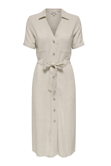 Only beige dames jurk