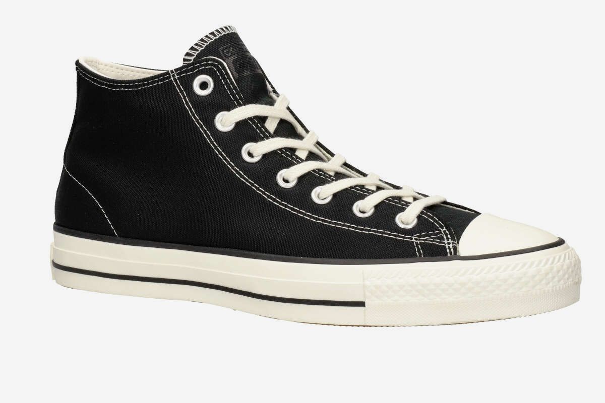 Converse CONS Chuck Taylor All Star Pro Mid Schuh (black black egret)