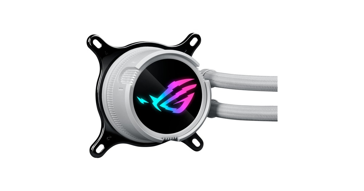 ASUSROG STRIX LC III 360 ARGB White Edition waterkoeling  (Wit, 4-pins PWM fan-connector)