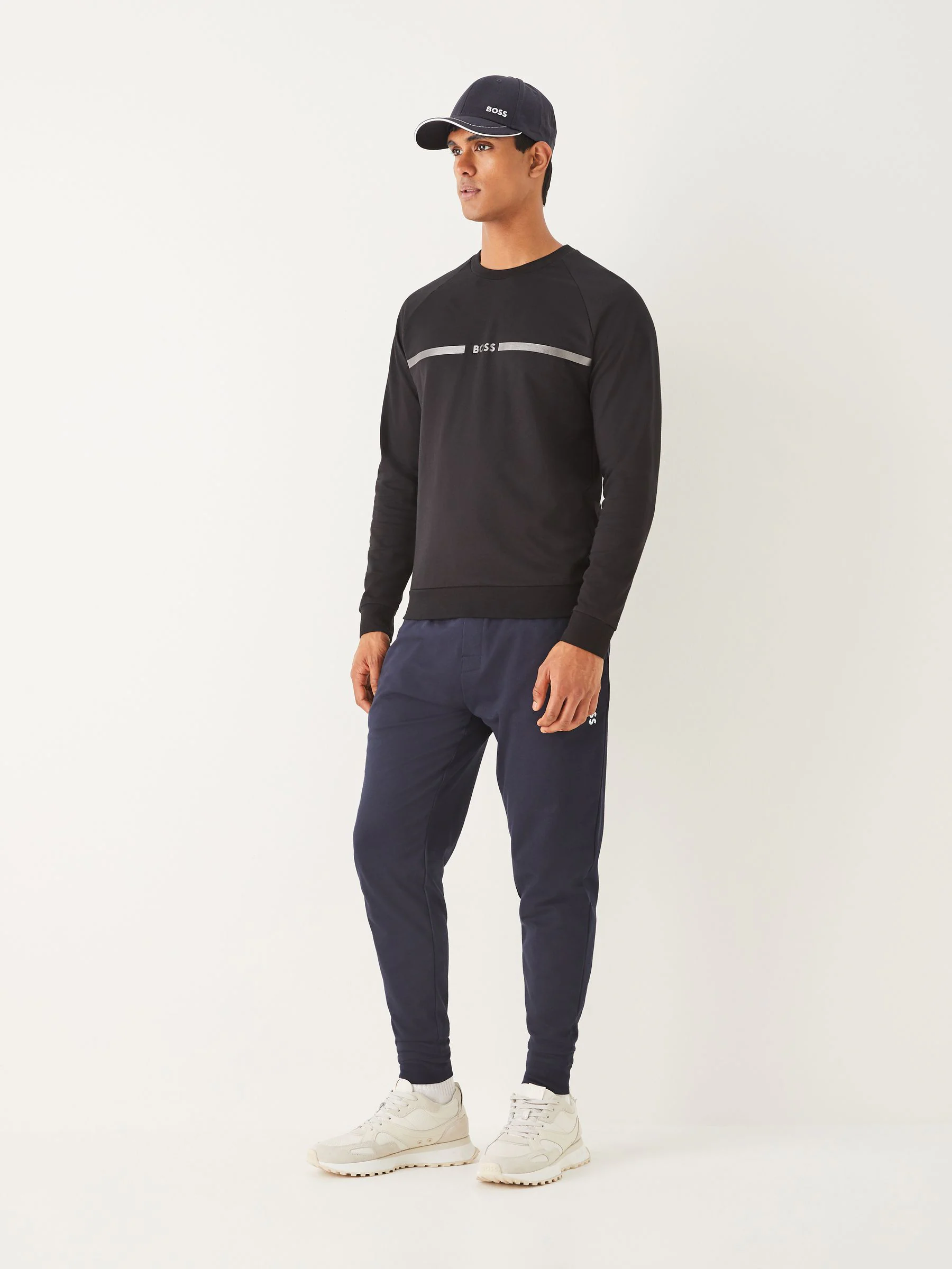 Zwart - BOSS Authentic Logo Sweatshirt