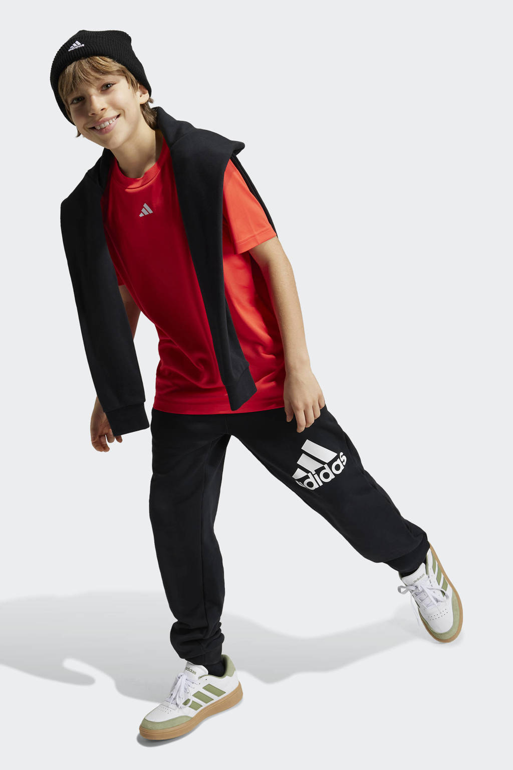 adidas junior voetbalshirt training rood