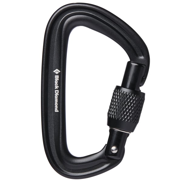 Mousqueton escalade BLACK DIAMOND LITEFORGE SCREWGATE CARABINER BLACK