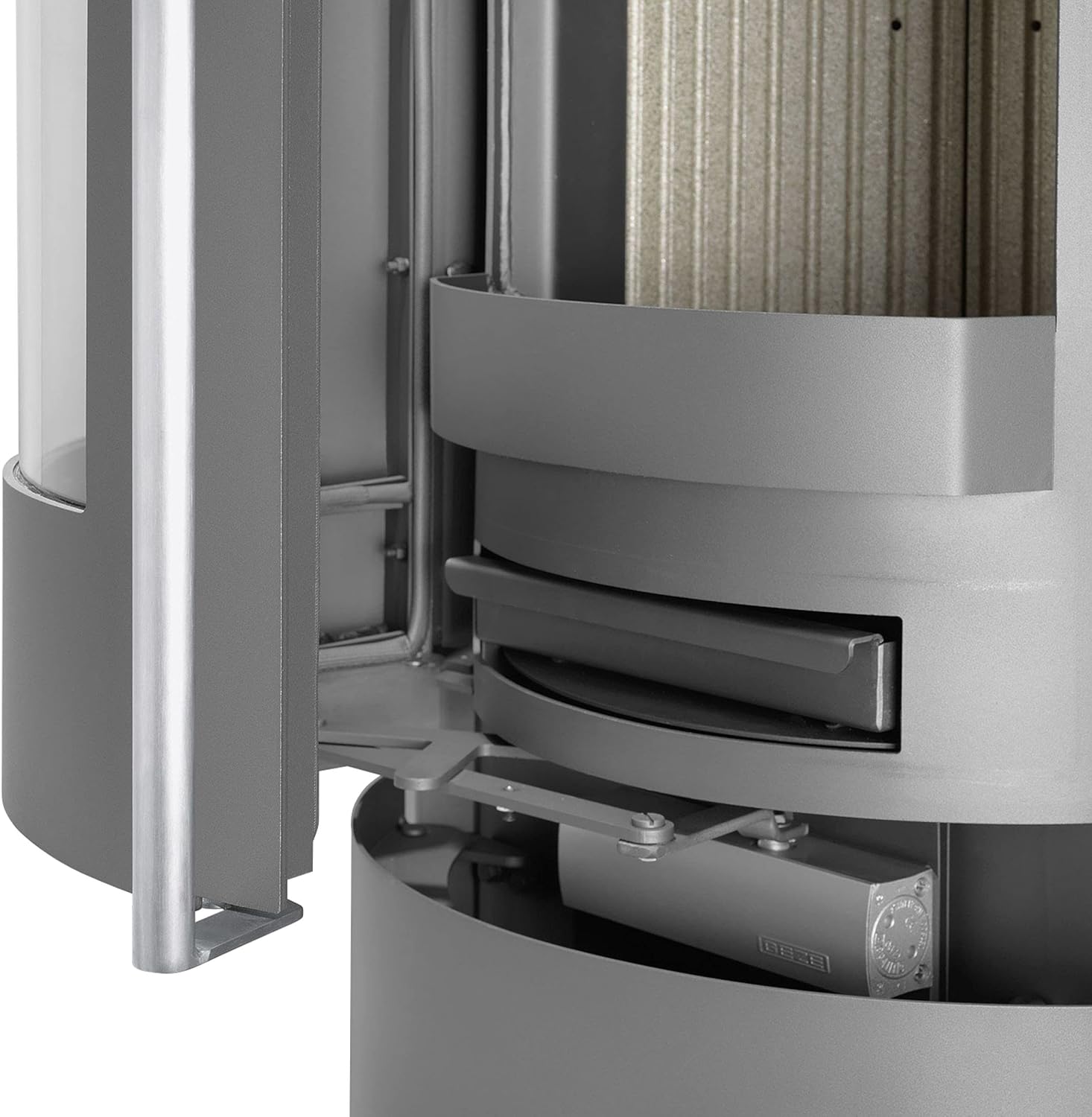 ORANIER | Polar Neo 4 | Stahl Gussgrau | Kaminofen | A+ | 5 kW