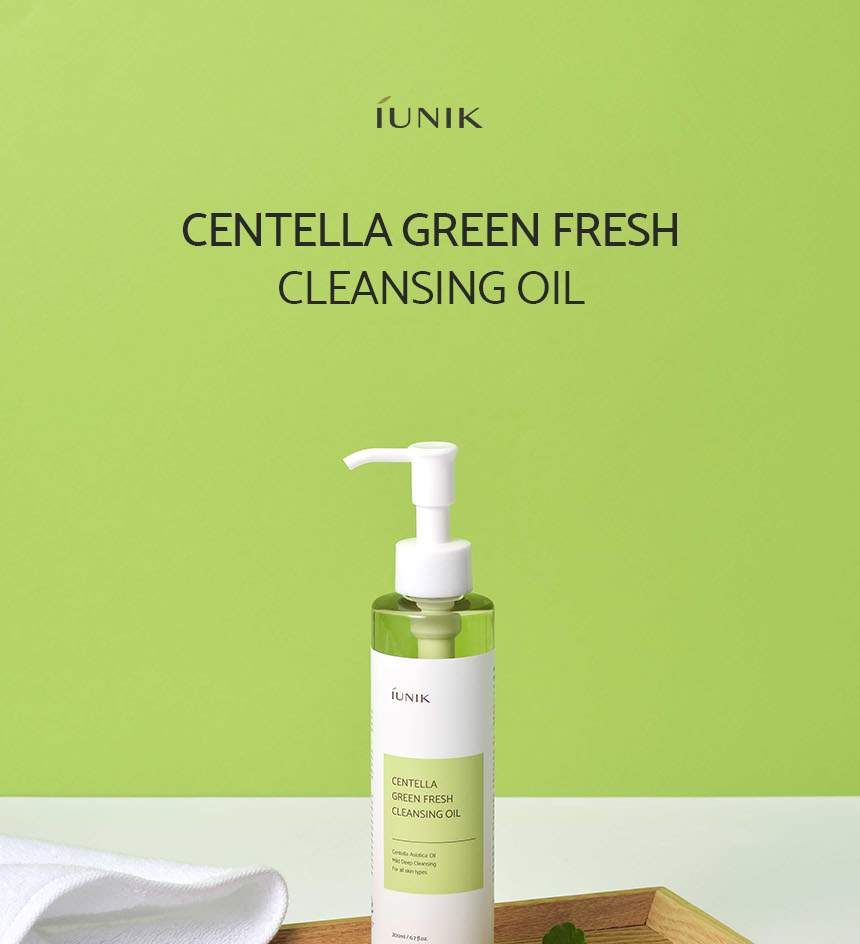 iUNIK - Centella Green Fresh Reinigingsolie