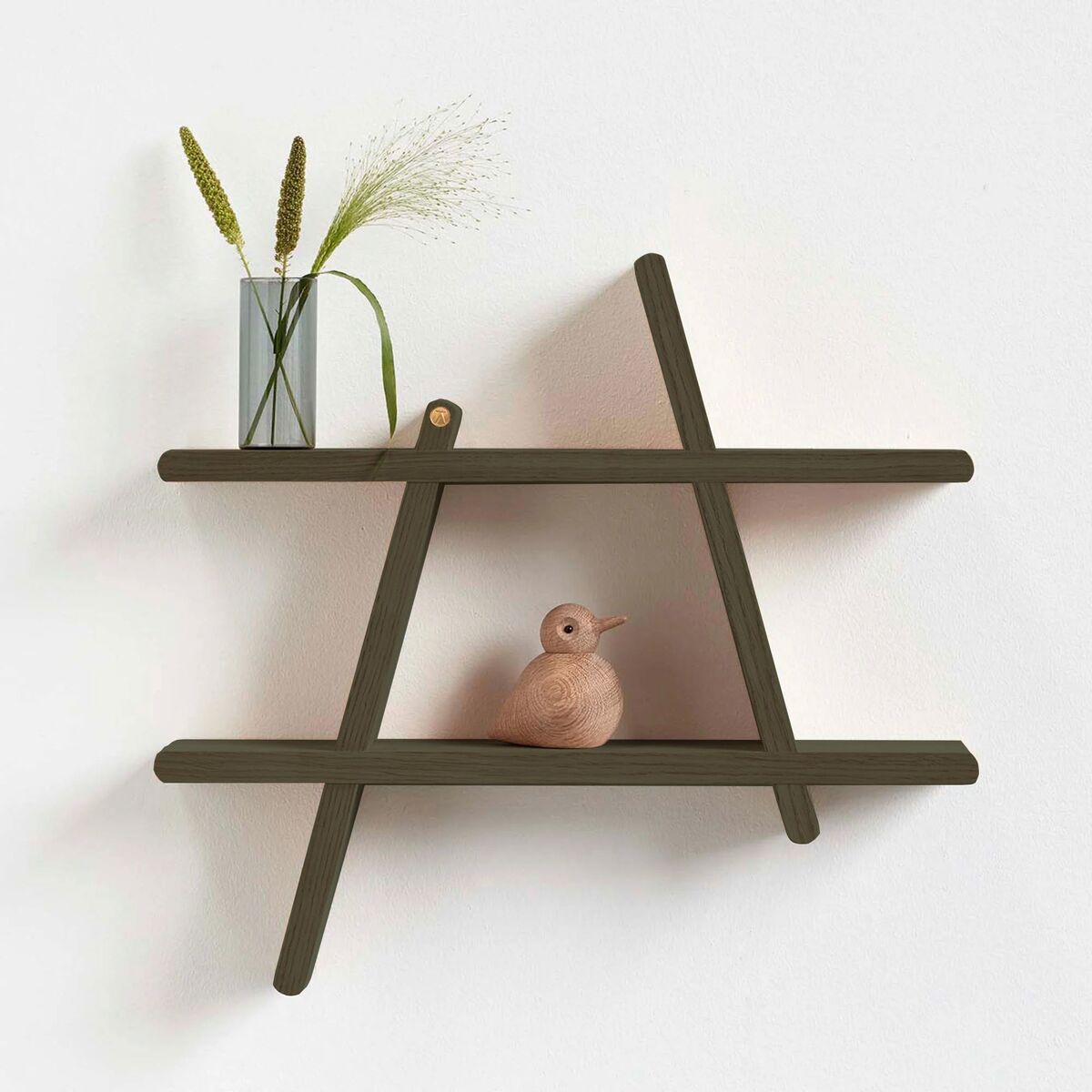A-Shelf medium 52x46 cm, olivengrønn