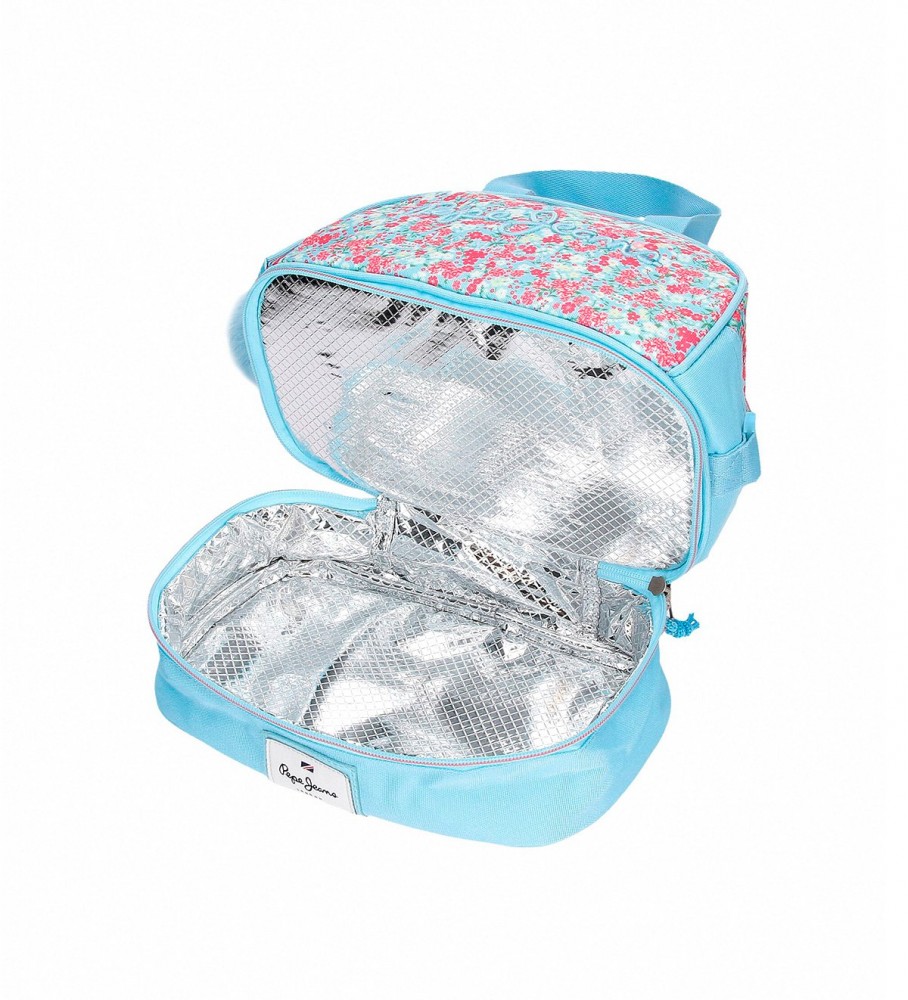 Bolsa de ombro azul Pepe Jeans Aide