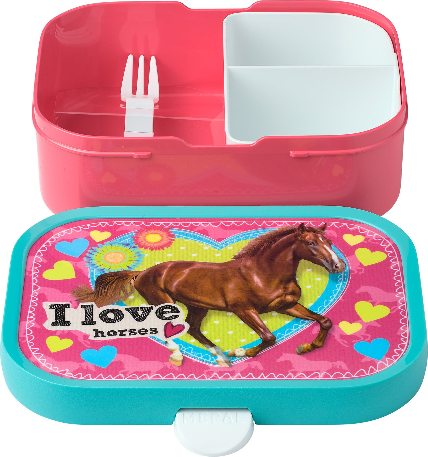 Mepal broodtrommel Campus my horse 17,8 x 13,2 x 6,1 cm