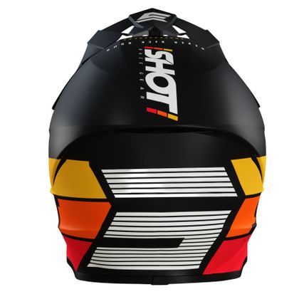 Casque cross Shot FURIOUS STORY - ORANGE MATT 2022 - Orange / Noir