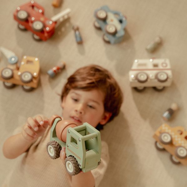 Little Dutch Cementwagen Inclusief Pegdoll – Hout