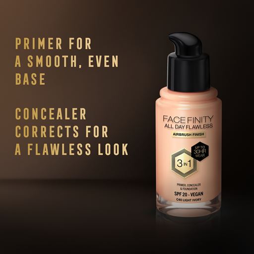 Max Factor Facefinity All Day Flawless 3 In 1 Foundation, C40