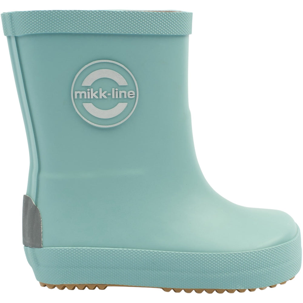 Køb Mikk-Line Stone Blue Gummistøvler Solid - Barefoot