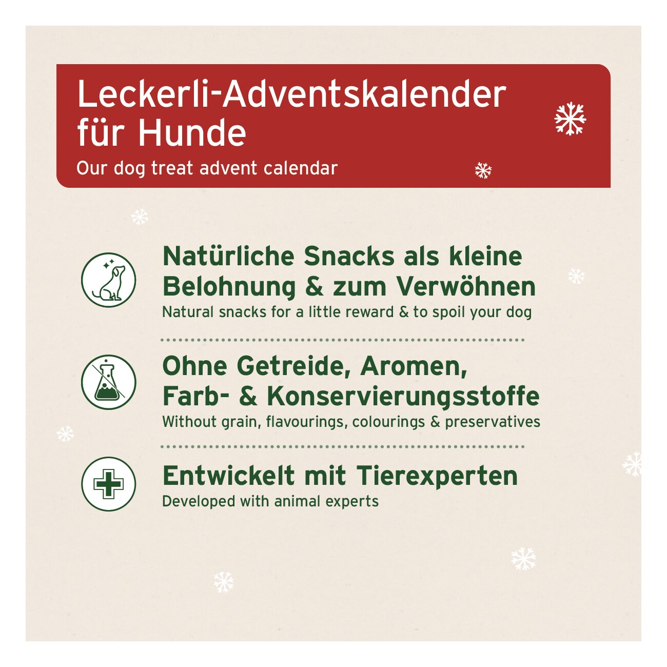AniForte Adventskalender 2025 für Hunde