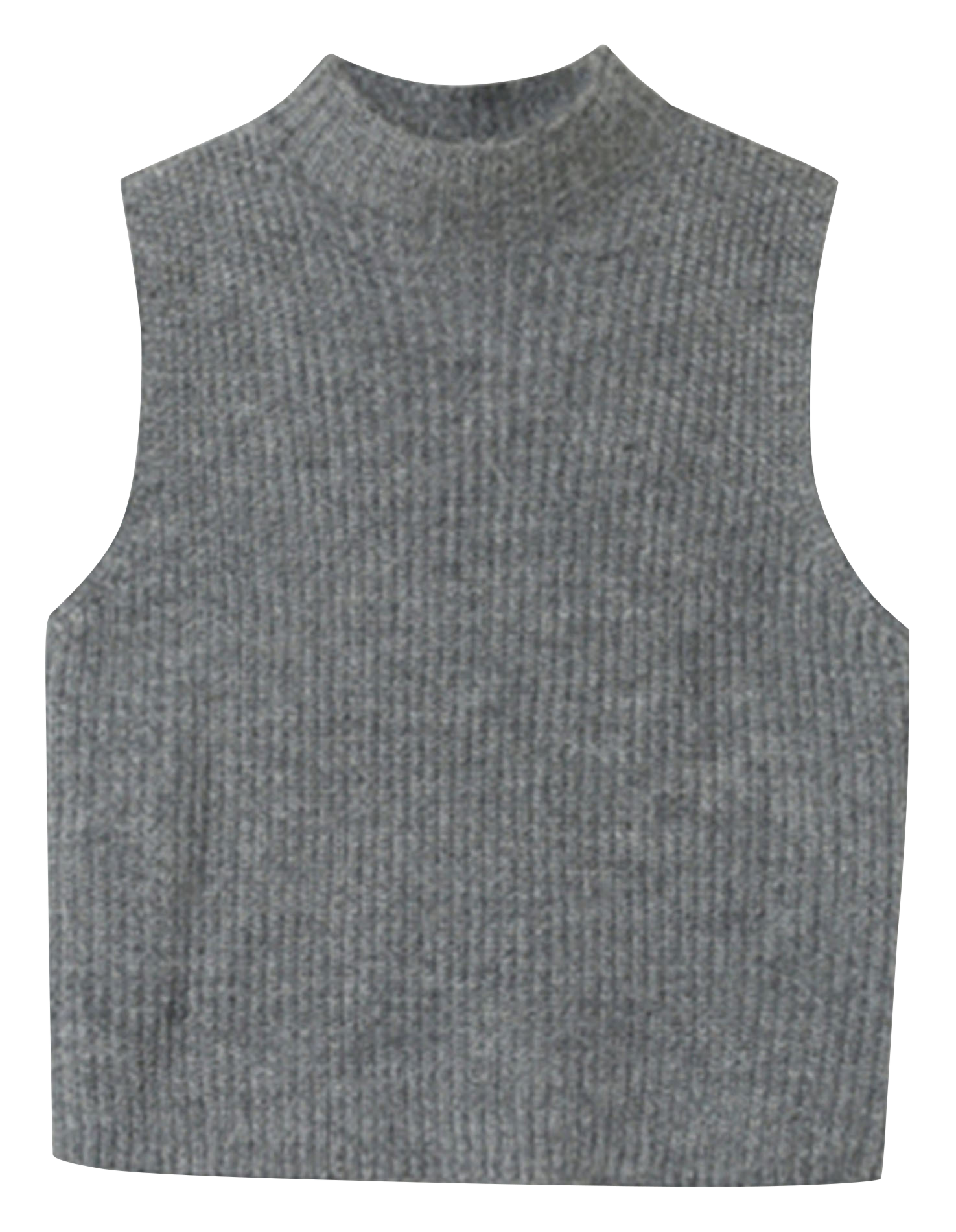 NAIMA - Pull col cheminée | Gris