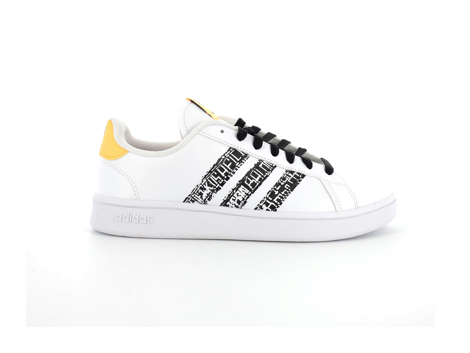 Adidas-GW8816 Synthétique Blanc Noir