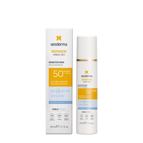Sesderma Repaskin Urban 365 Fotoprotetor Pele Sensível SPF50  50ml