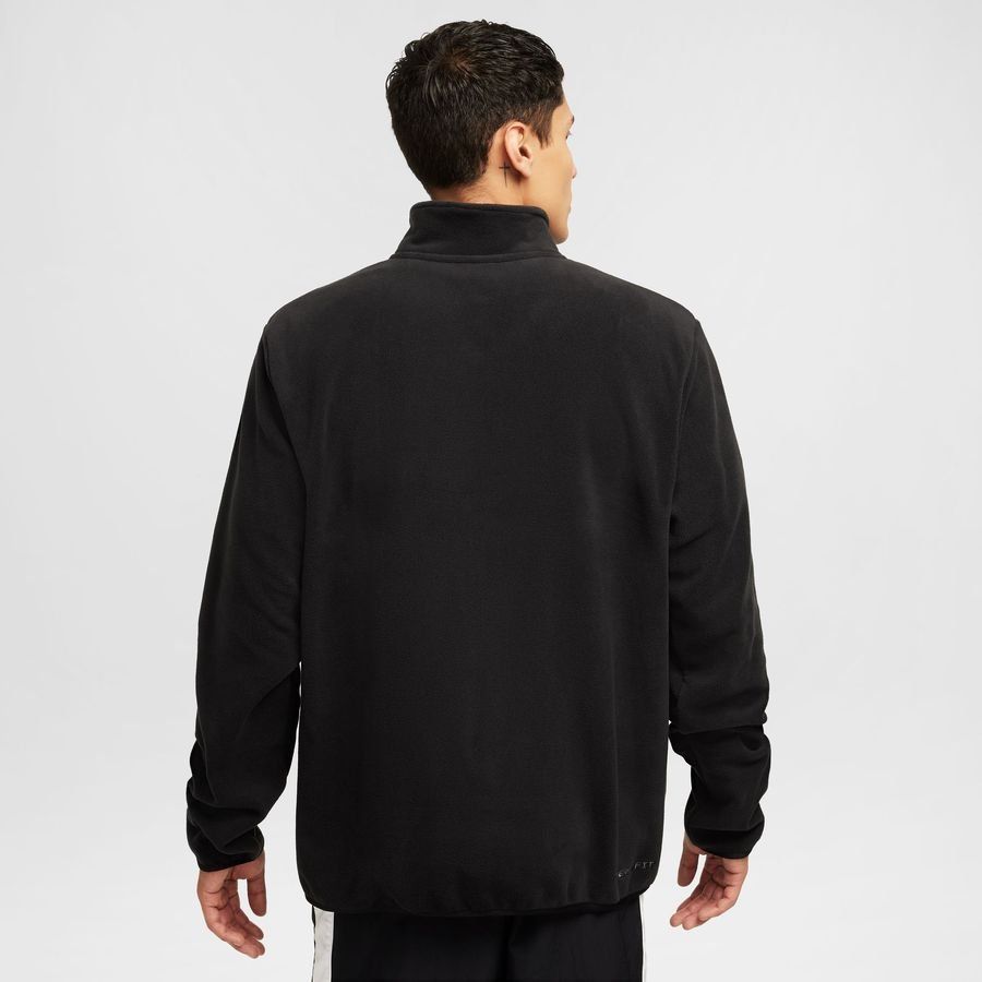 Nike Air Sweat NSW HZ Polar Fleece - Noir/Doré