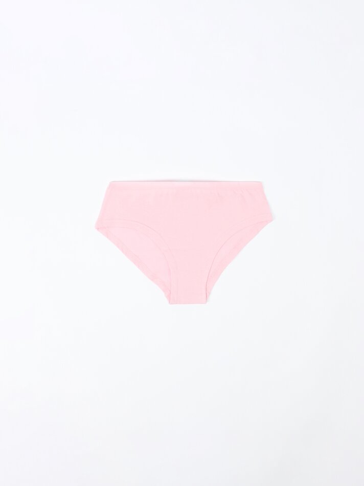 Pacote com 7 calcinhas hipster estampadas - Cores variadas