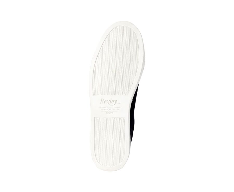 Sneakers homme Velours Marine - INGLEWOOD