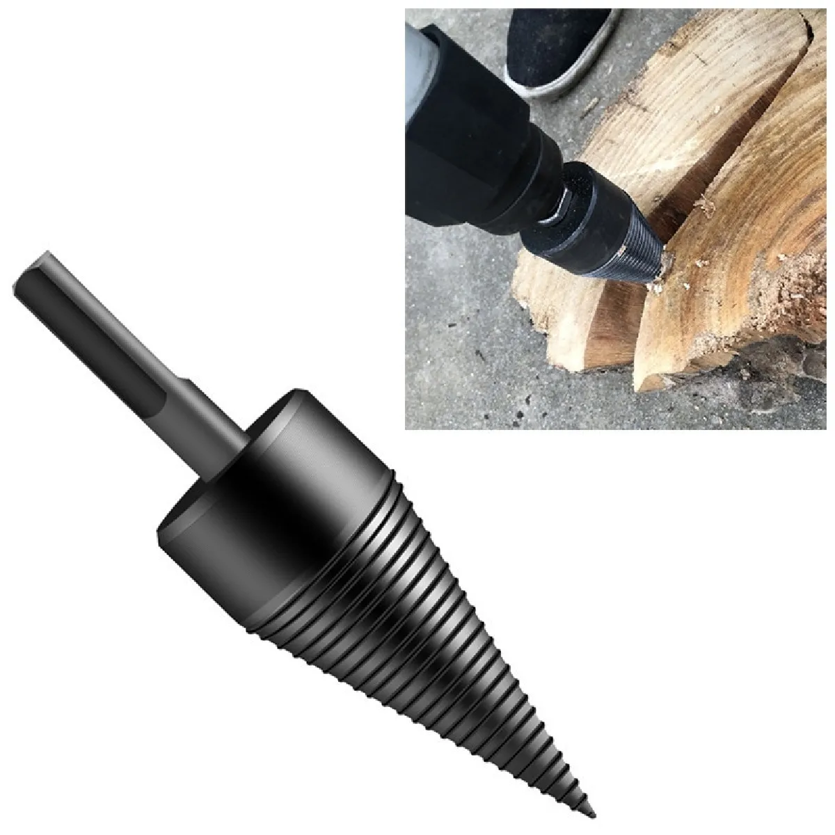 Wewoo Perceuse bois fendu cône 42mm