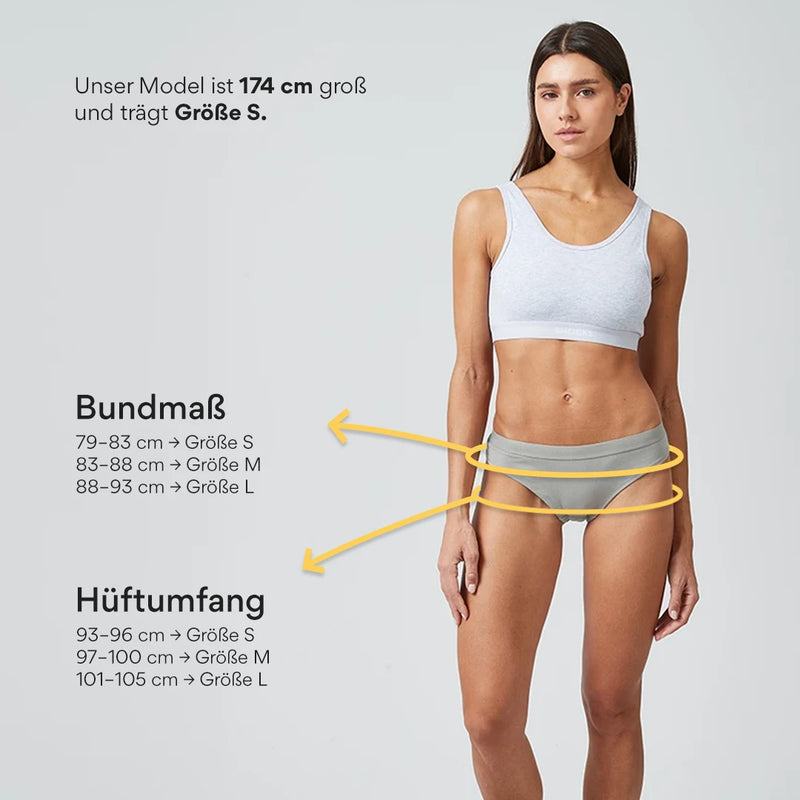 Brazilian Slips mit Gummibund aus Bio-Baumwolle Mix (Pride)