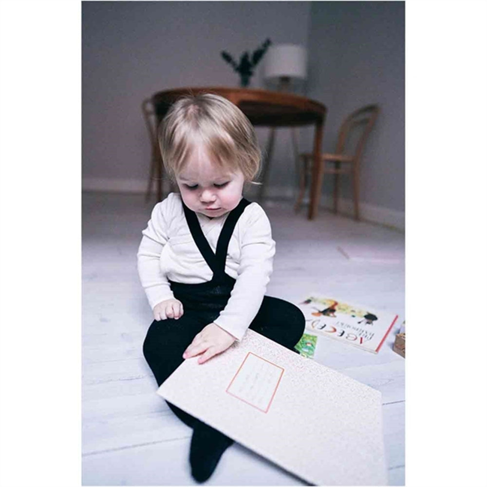 Footed Tights Black - Silly Silas → Luksusbaby.dk