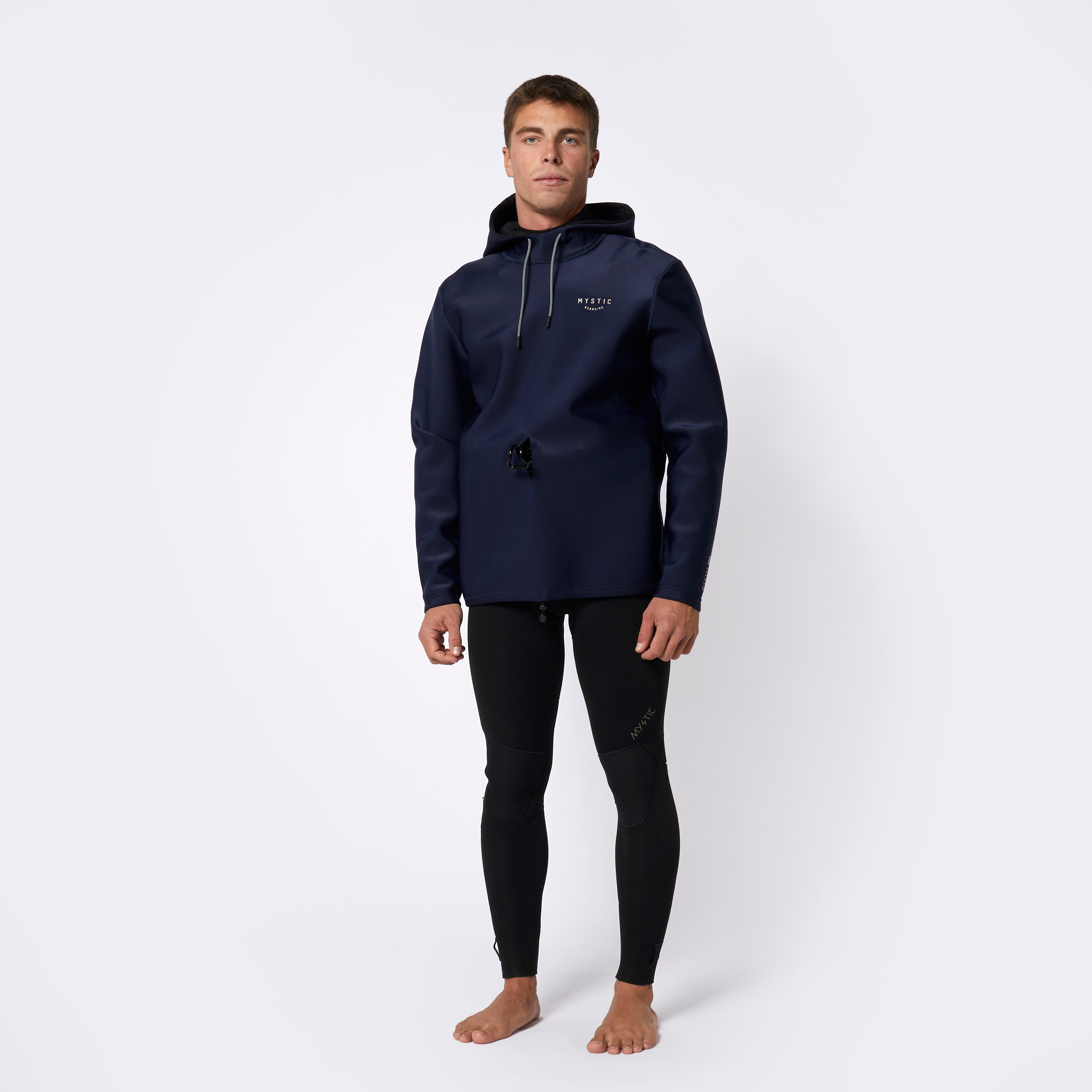 Mystic Haze Neoprene Hoodie 2mm Black