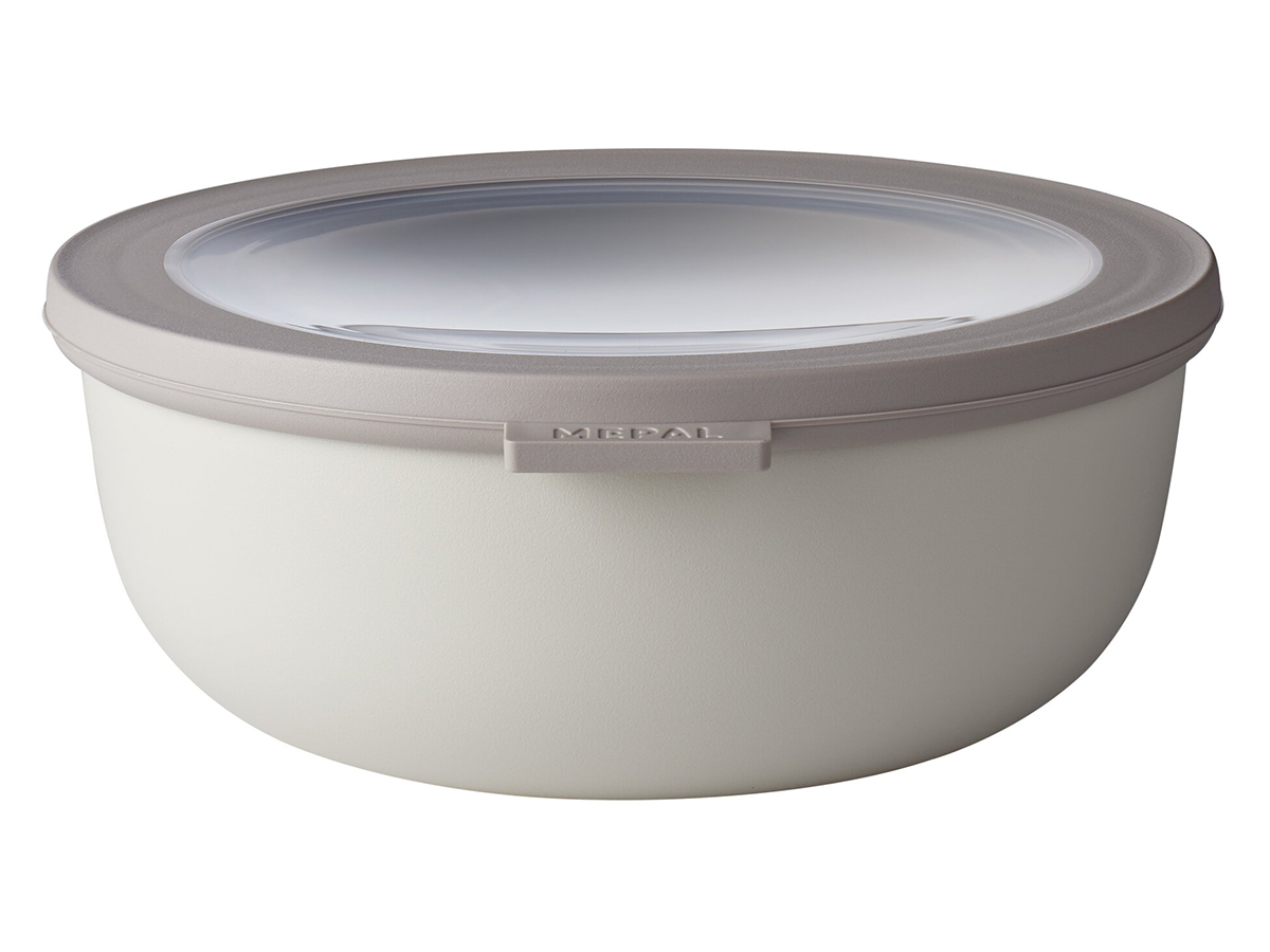 Mepal Cirqula 1250 ml ronde vershouddoos - White