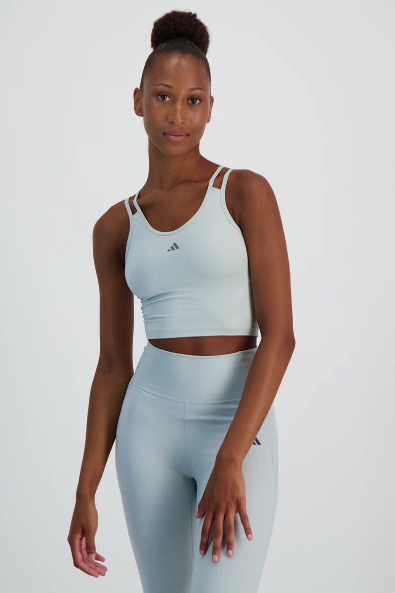 adidas Performance HIIT HEAT.RDY Crop Medium Damen Sport-BH
