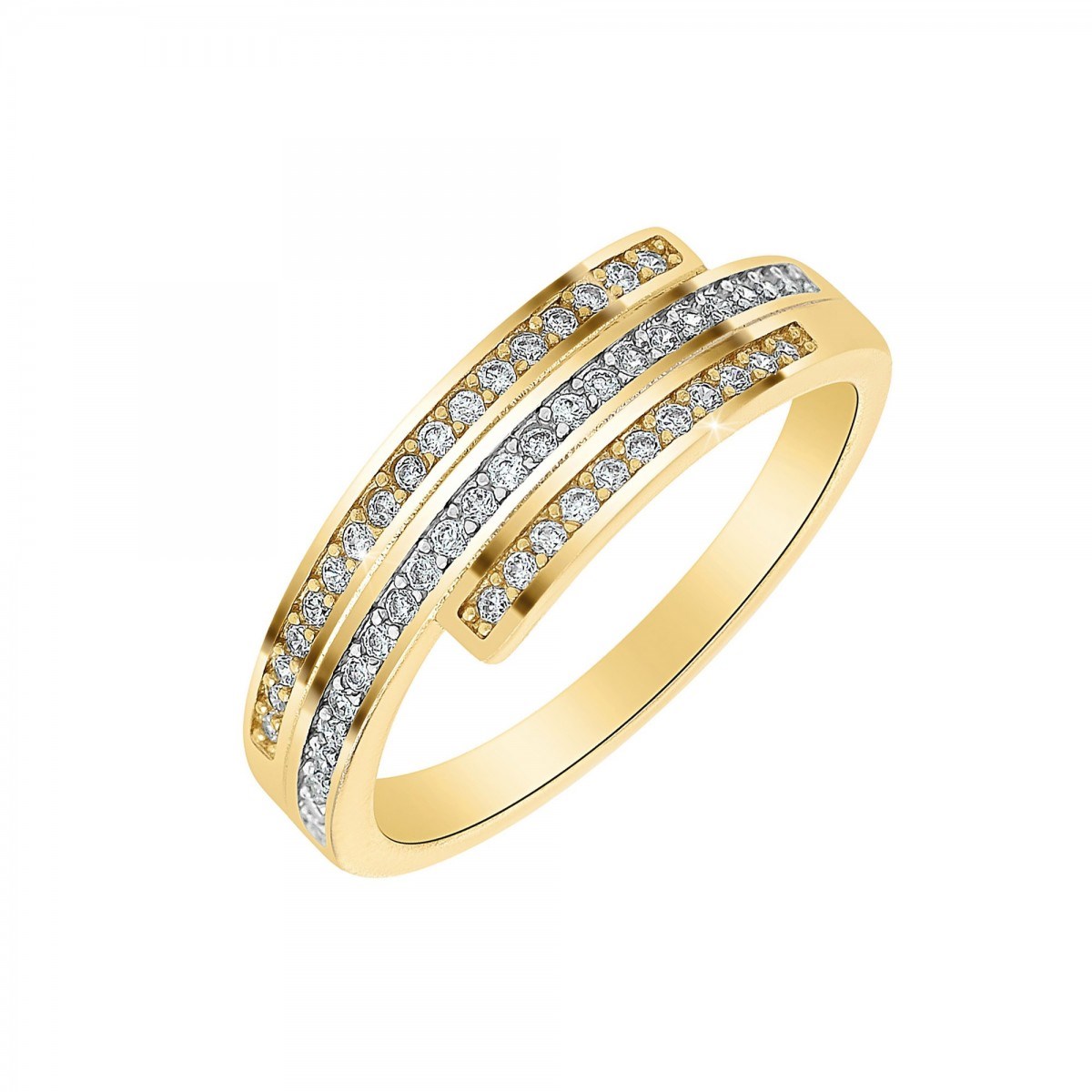 Bague SC Crystal ornée de Zirconium