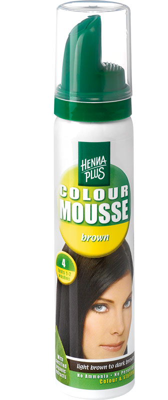 HENNA Colour Mousse Brown 4 75 ml