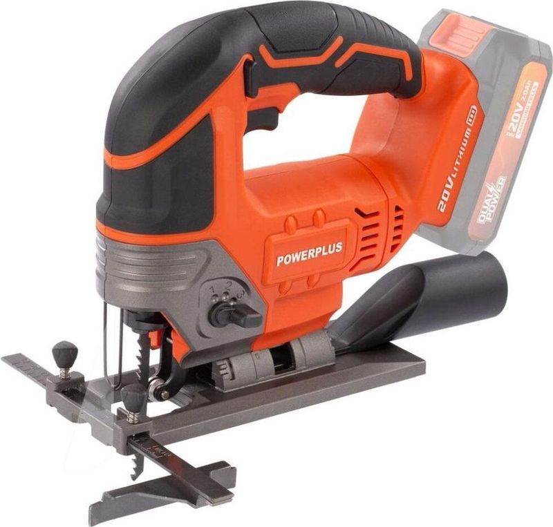 Powerplus Dual Power POWDP25300 accu decoupeerzaag 20V Li-Ion zonder accu