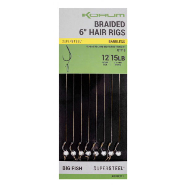 Korum Big Fish Braided Hair Rigs 6