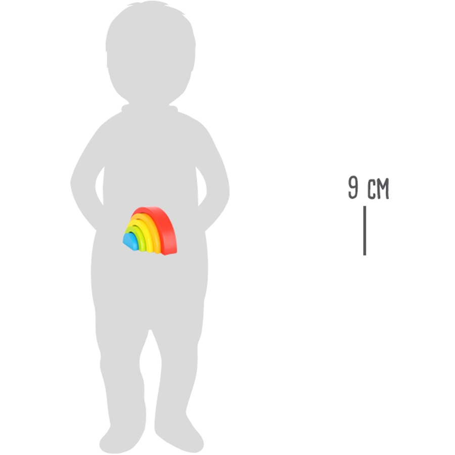 small foot® Holzbausteine Regenbogen